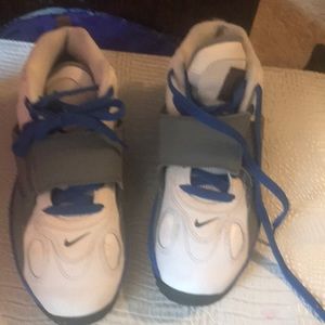 Black and blue high top